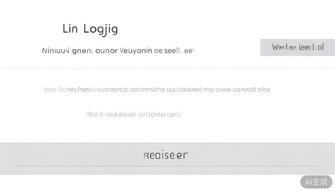 在官网首页，多数平台会将“登录”按钮放置在显眼位置